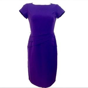 Gorgeous purple classic shape dress